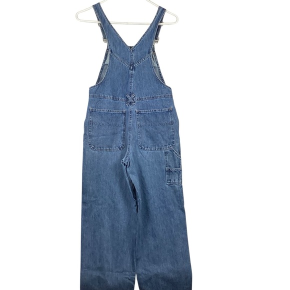 - Modern Edge Large Denim Bib Carpenter
Overalls Jumpsuits tiger embroidered - Picture 7 of 11
